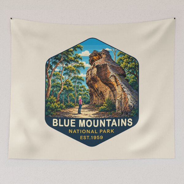 Item preview, Blue Mountains National Park designed and sold by Gideon Emmerich.