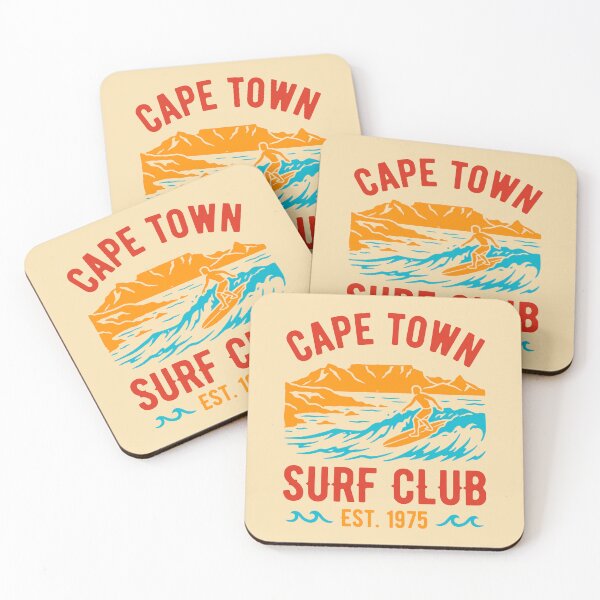 Item preview, Cape Town Surf Club 1975 Table Mountain Surfer designed and sold by NUSA NIPA.