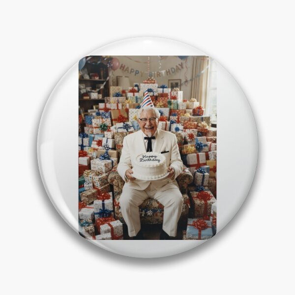 Item preview, Colonel sanders birthday cake memes happy Funny prank meme gift weird  designed and sold by CheeseBlueprint.