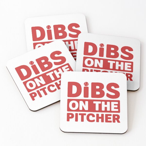 Item preview, Dibs On The Pitcher Baseball Gift designed and sold by janyah-nair.