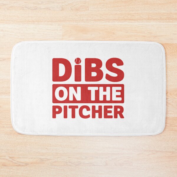 Item preview, Dibs On The Pitcher Baseball Gift designed and sold by janyah-nair.
