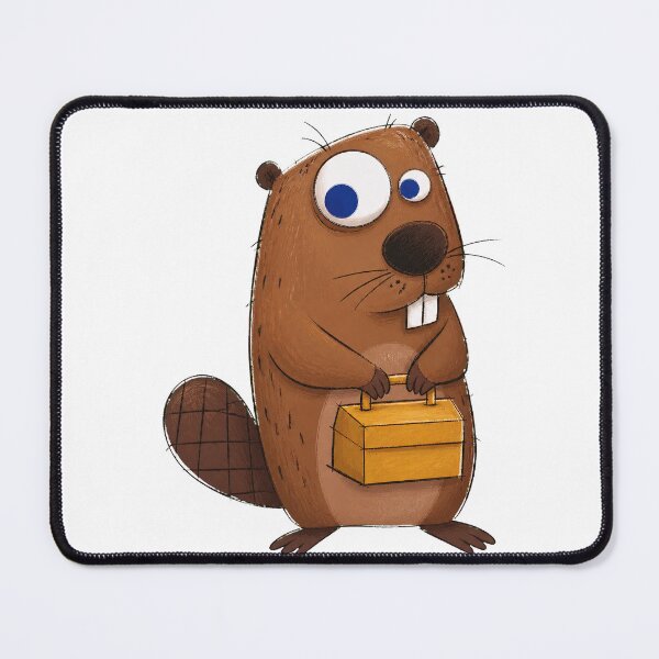 Item preview, Beaver with an Ochre Toolbox designed and sold by The-Art-of-D.