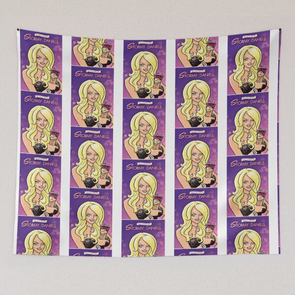 Item preview, Stormy Daniels And Donald Trump Funny designed and sold by axlmc-mullen.
