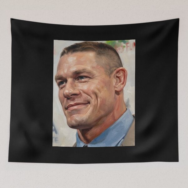 Item preview, John Cena Oil Painting designed and sold by maretsad.