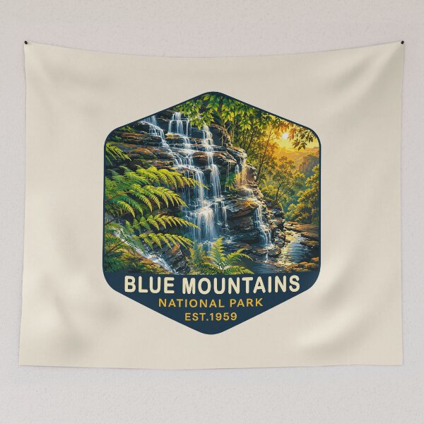 Item preview, Blue Mountains National Park designed and sold by Gideon Emmerich.