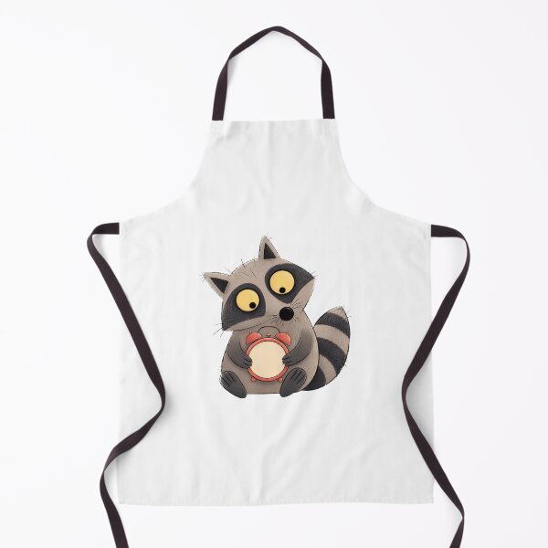 Item preview, Raccoon with Tiny Alarm Clock designed and sold by The-Art-of-D.
