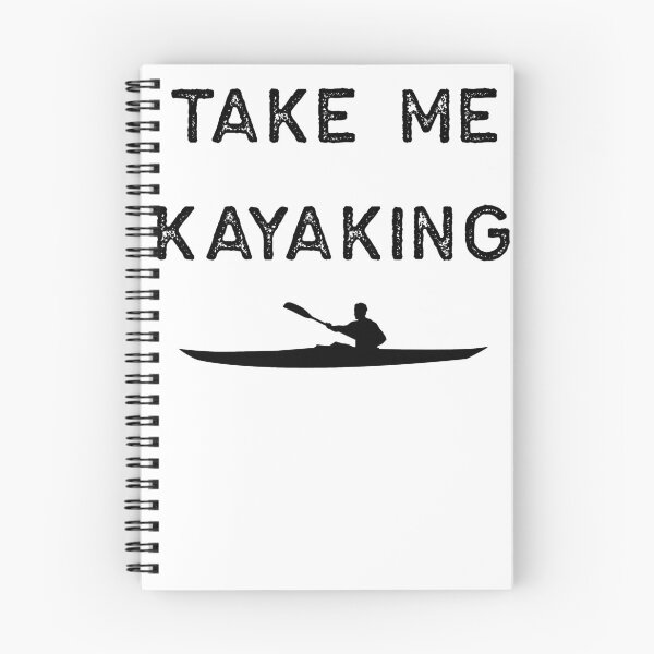 Item preview, Kayak Design Take Me Kayaking Dark Kayaking Regalo de pesca Remo designed and sold by threadsmonkey.