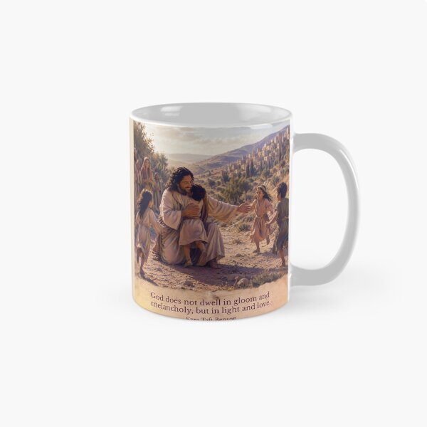 Item preview, Where God Dwells - Jesus and the children  designed and sold by Restored Gospel Boutique .