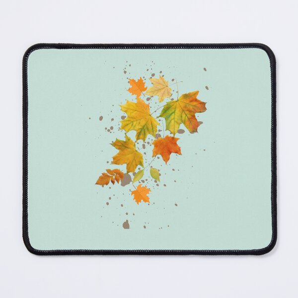 Artikelvorschau, Kleidung und Wohnaccessoires mit Herbstlaub-Motiv entworfen und verkauft von soprinted.