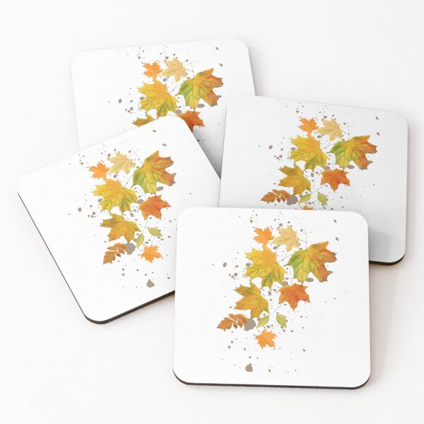 Artikelvorschau, Kleidung und Wohnaccessoires mit Herbstlaub-Motiv entworfen und verkauft von soprinted.