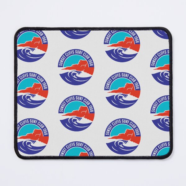 Item preview, Sunset Cliffs Surf Club 1968 Wave Badge designed and sold by NUSA NIPA.