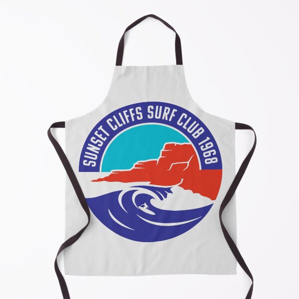 Aperçu de l'œuvre Insigne de vague du Sunset Cliffs Surf Club de 1968 créée et vendue par NUSA NIPA.