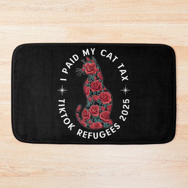 Item preview, I Paid My Cat Tax Tiktok Refugees 2025 designed and sold by kaisynde-hoyos.
