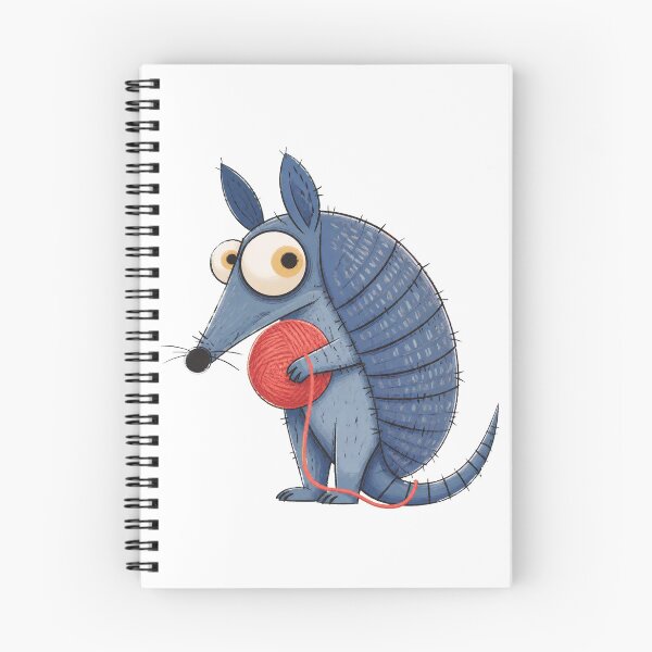 Item preview, Armadillo with a Yarn Ball designed and sold by The-Art-of-D.