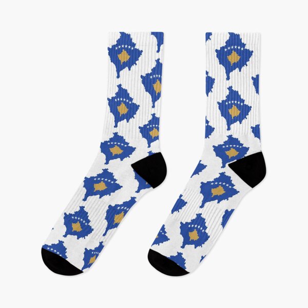 Item preview, Kosovo Flag Map designed and sold by riyao-rourke.