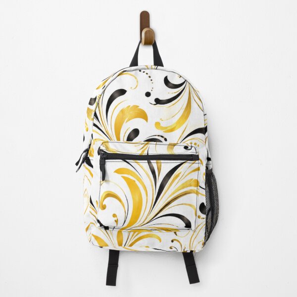 Item preview, Golden Noir Baroque Pattern designed and sold by Julie Leisure Gardening.