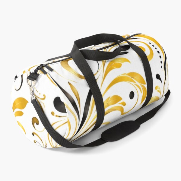 Item preview, Golden Noir Baroque Pattern designed and sold by Julie Leisure Gardening.