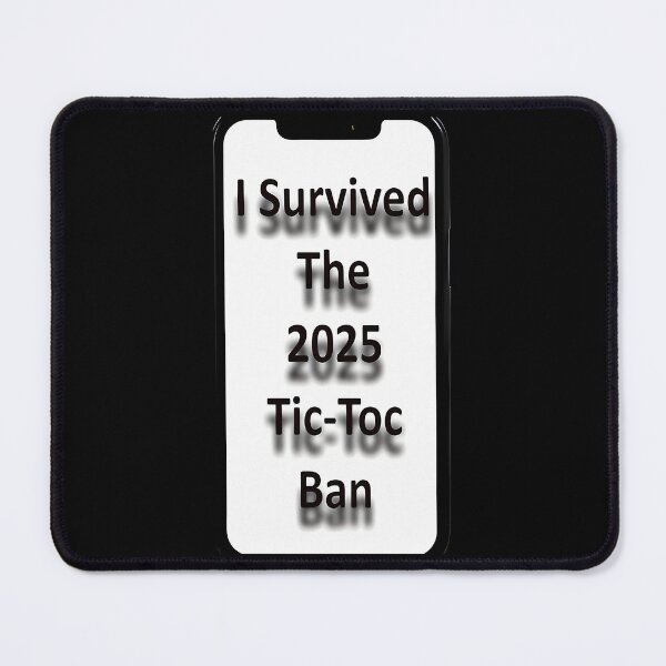 Item preview, I Survived The 2025 Tiktok Ban  Still Scrolling designed and sold by kaisynde-hoyos.