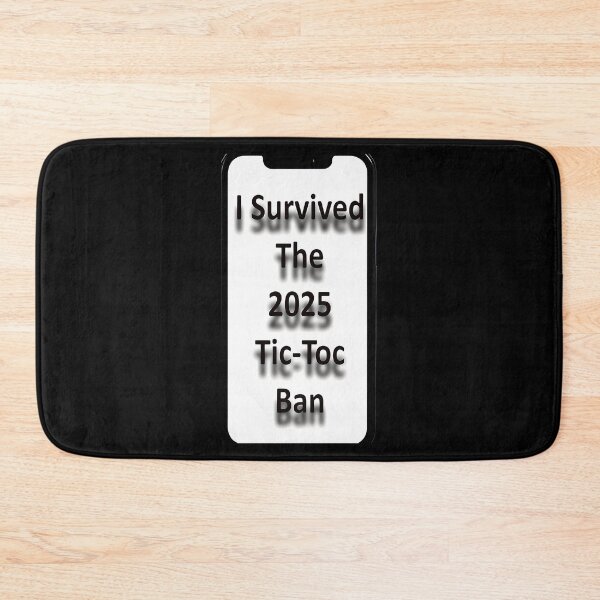 Item preview, I Survived The 2025 Tiktok Ban  Still Scrolling designed and sold by kaisynde-hoyos.
