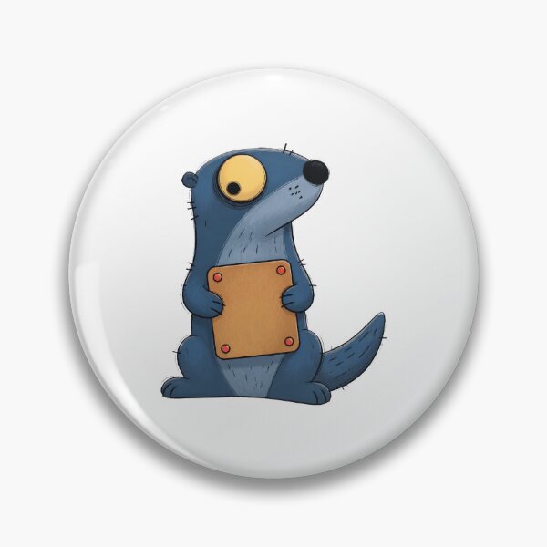 Item preview, Otter Carrying a Flower Press designed and sold by The-Art-of-D.