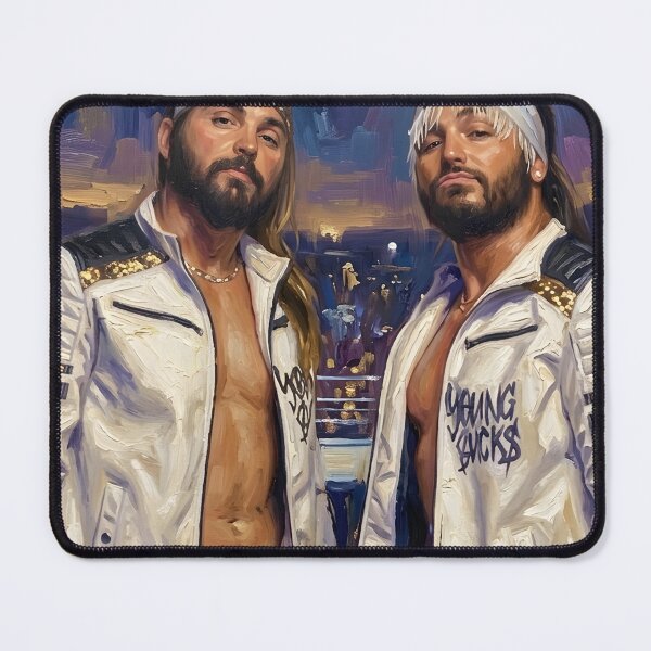Item preview, Young Bucks Oil Painting designed and sold by maretsad.
