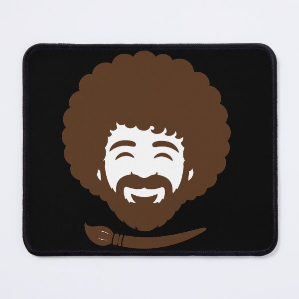 Item preview, Bob Ross Minimalist Silhouette Icon with Paintbrush designed and sold by Karamram Studio.