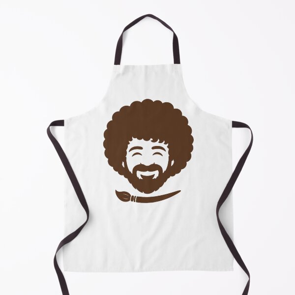 Item preview, Bob Ross Minimalist Silhouette Icon with Paintbrush designed and sold by Karamram Studio.