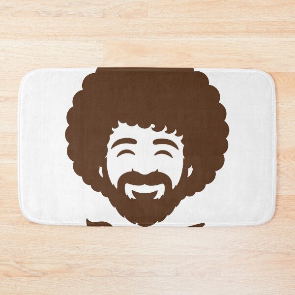 Item preview, Bob Ross Minimalist Silhouette Icon with Paintbrush designed and sold by Karamram Studio.