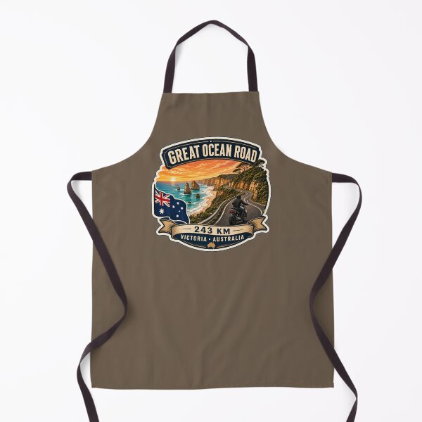 Item preview, The Great Ocean Road Victoria Australia Car Sticker TShirt 08 designed and sold by OuterShellUK.