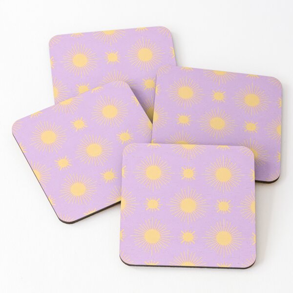 Item preview, Pastel Lavender Sunburst - Celestial Boho Sun Pattern designed and sold by UniqueDesign751.