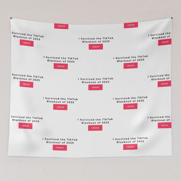 Item preview, I Survived The Tiktok Blackout Of 2025 designed and sold by kaisynde-hoyos.