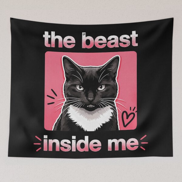 Item preview, The Beast Inside Me Cat Lover Pet Owner Feline Gift designed and sold by BrockmeyeSB.