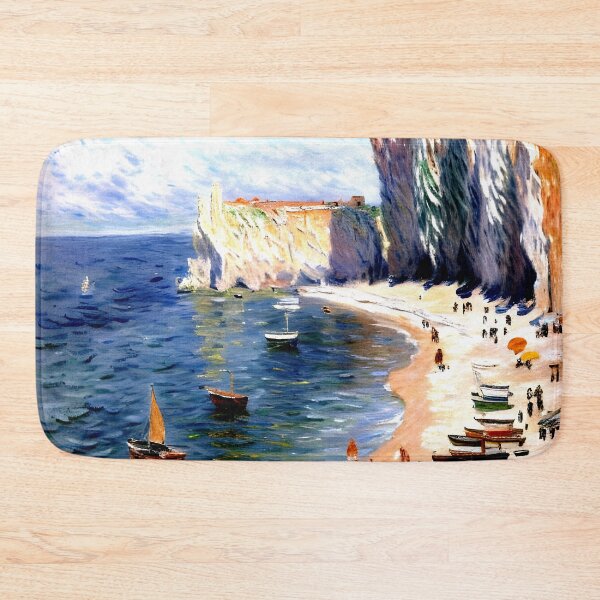 Item preview, The Beach and the Falaise d’Amont designed and sold by artdesignsnow.
