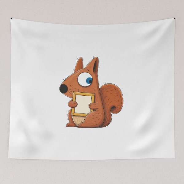 Item preview, Squirrel with Tiny Picture Frame designed and sold by The-Art-of-D.