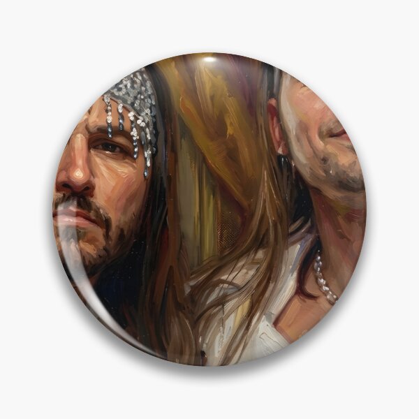 Item preview, Young Bucks Oil Painting designed and sold by maretsad.