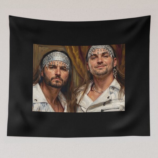 Item preview, Young Bucks Oil Painting designed and sold by maretsad.