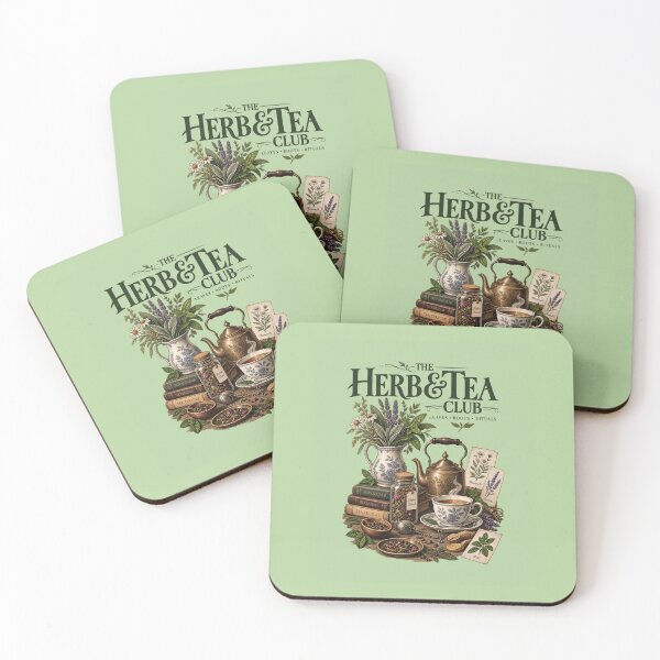 Item preview, The Herb & Tea Club Vintage Botanical designed and sold by KakangMudi.