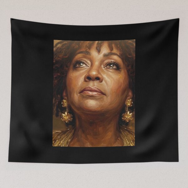 Item preview, Anita Baker Oil Painting designed and sold by maretsad.