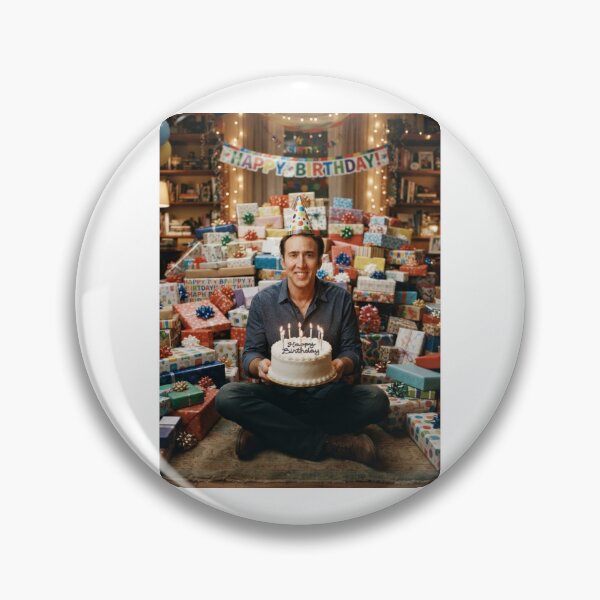 Item preview, Nicolas cage birthday cake memes happy Funny prank meme gift weird  designed and sold by CheeseBlueprint.