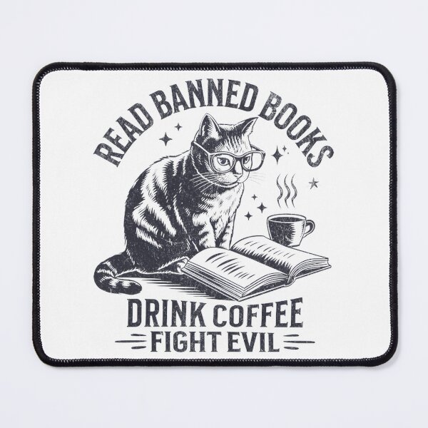Item preview, Vintage Cat Reading Coffee Graphic | Perfect Gift For You And Friends designed and sold by TBONATION.