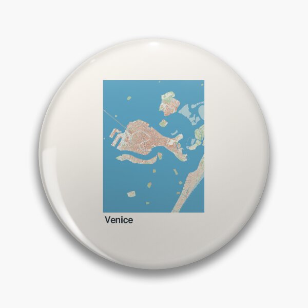 Item preview, Venice Minimalistic Map Art designed and sold by MapsNerd.