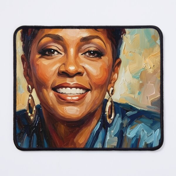 Item preview, Anita Baker Oil Painting designed and sold by maretsad.