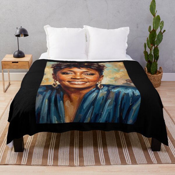 Item preview, Anita Baker Oil Painting designed and sold by maretsad.