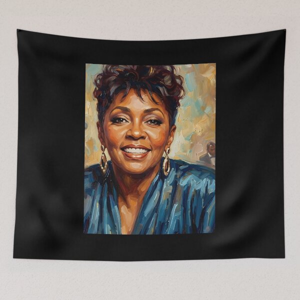 Item preview, Anita Baker Oil Painting designed and sold by maretsad.