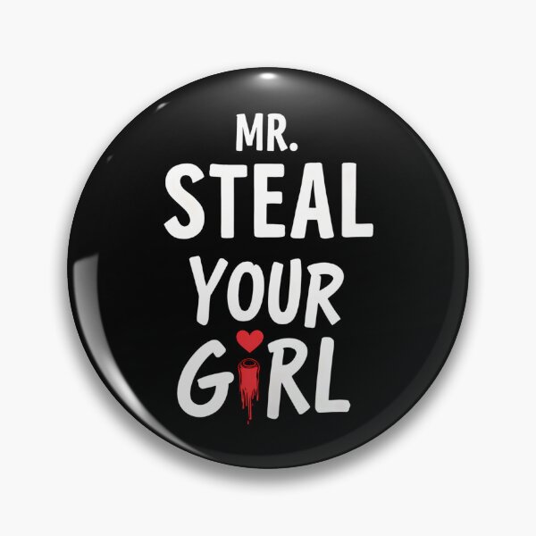 Item preview, Funn Mr Steal Your Girl Heart Valentines Day V-Day Heart Kiss Lip designed and sold by eiliyahm-cclur.