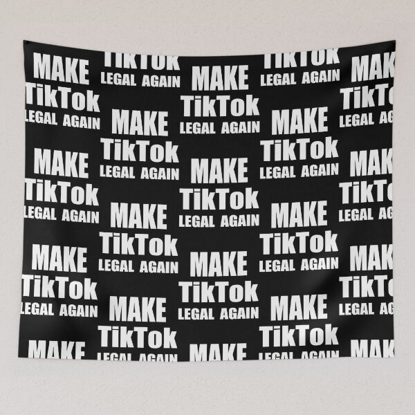 Item preview, Make Tiktok Legal Again Tik Tok Ban designed and sold by kaisynde-hoyos.