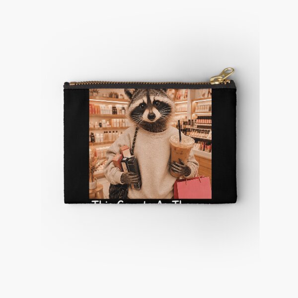 Item preview, This Counts As Therapy Raccoon Shopper Retail Therapy designed and sold by BrockmeyeSB.
