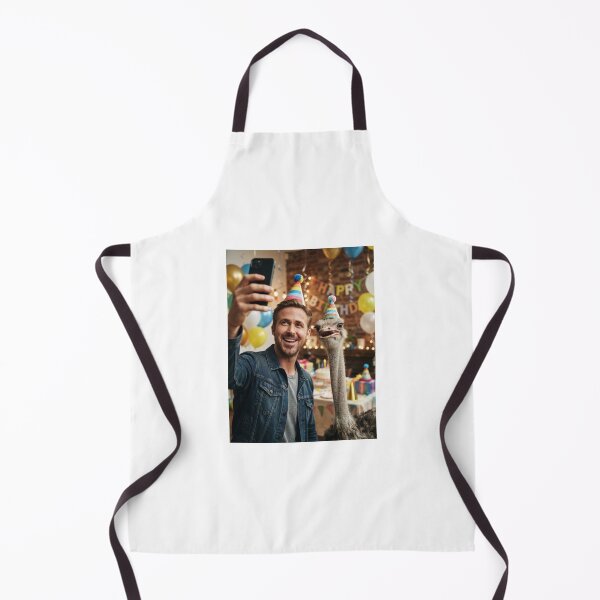Item preview, Ryan gosling selfie ostrich ostrichs birthday cake memes happy Funny prank meme gift weird  designed and sold by CheeseBlueprint.