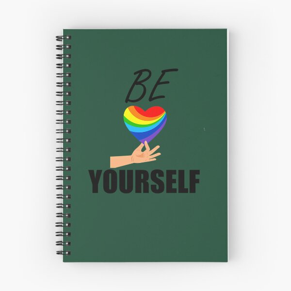 Item preview, Be Yourself Lgbt Heart 367 designed and sold by GritBloodline.