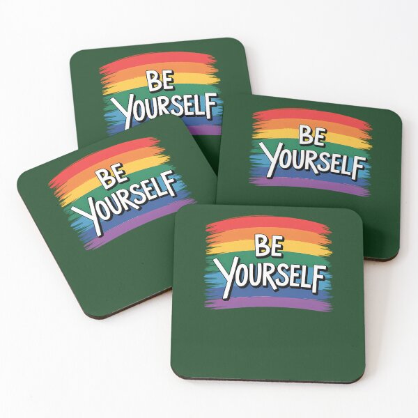 Item preview, Be Yourself Rainbow Flag Gay Pride Lgbtq 461 designed and sold by GritBloodline.